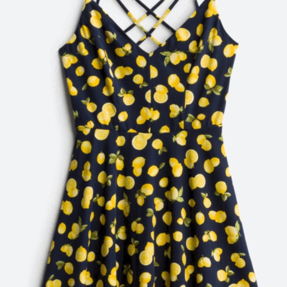 Lizzie Brushed Lemon Sundress